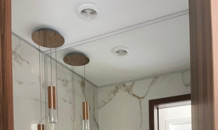 A personalização minimalista do lavabo