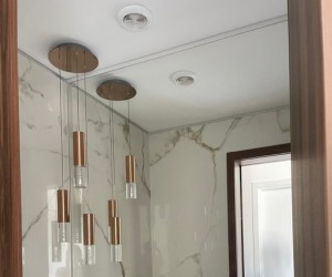 A personalização minimalista do lavabo