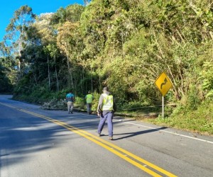 Morro da lagoa terá interdições nesta quarta-feira, 13