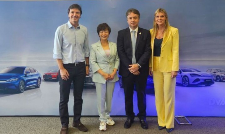 Possível acordo entre a BYD e o Governo de SC?