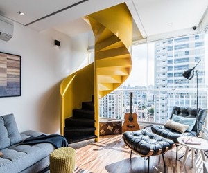 Escadas e corrimãos conferem estética e segurança