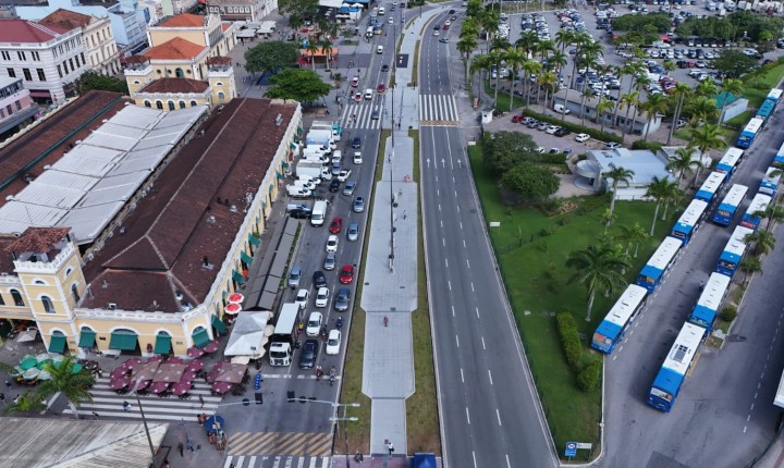 Concluída a revitalização do calçadão da Paulo Fontes