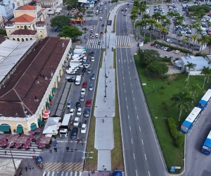 Concluída a revitalização do calçadão da Paulo Fontes