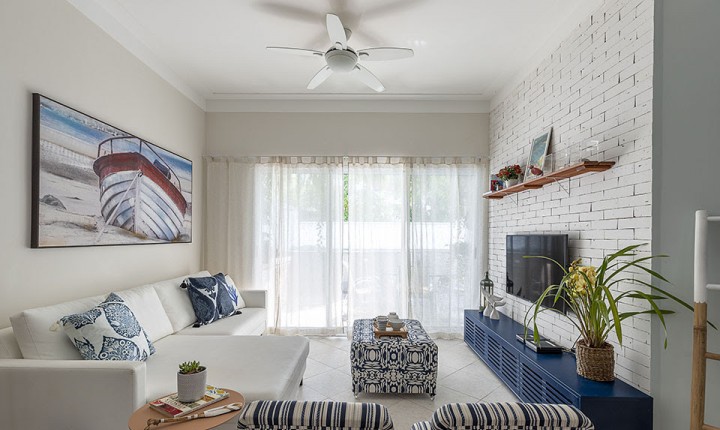 Décor de casa de praia