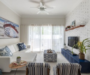 Décor de casa de praia