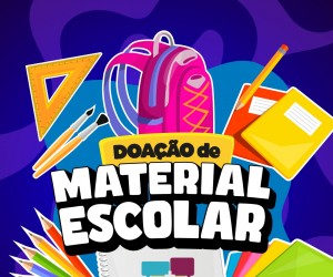 Somar Floripa lança campanha para materiais escolares