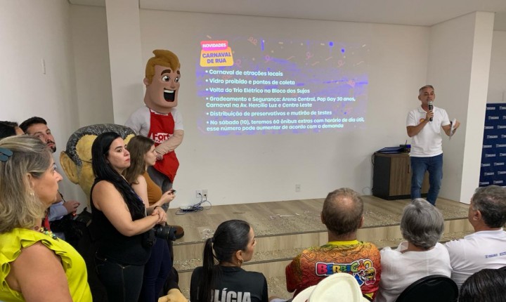 Coletiva: Eventos terão ação conjunta das forças de segurança