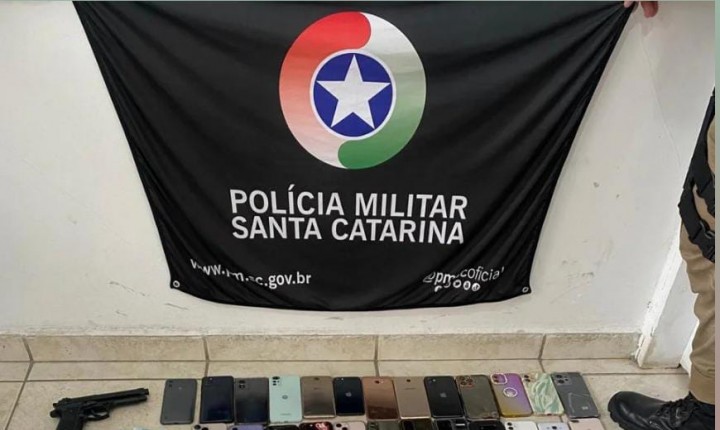 Atualização - aparelhos furtados serão devolvidos 