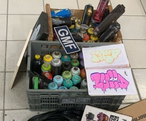 Segurança Pública e Polícia Civil realizam operação contra pichadores