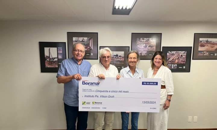 Beiramar Shopping destina recurso de evento para o Instituto Vilson Groh