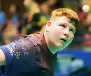 Luan Santos, tenista de mesa de Floripa, estará no sul-americano do Chile