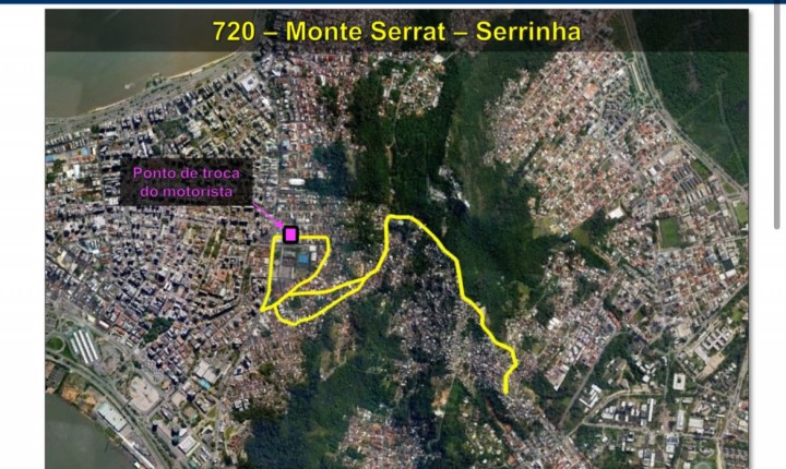Maciço do Morro da Cruz contará com nova linha de ônibus circular