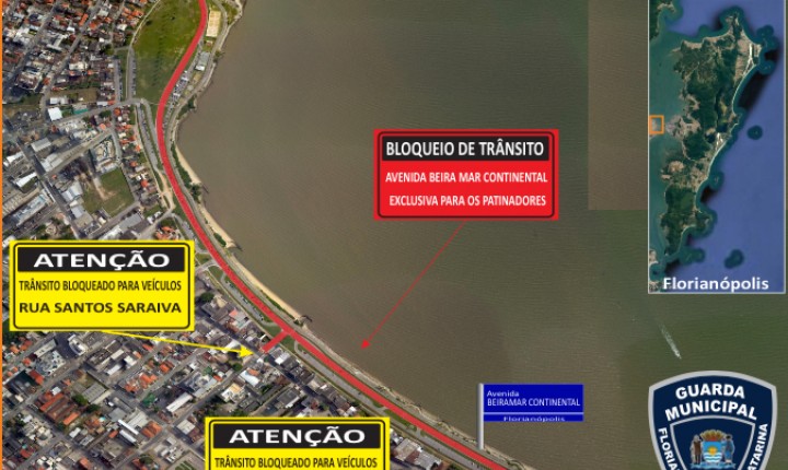 Atividades esportivas alteram trânsito neste fim de semana