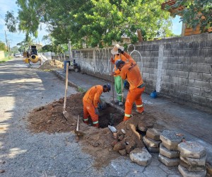 Rua Jardim dos Eucaliptos, no Campeche recebe melhorias