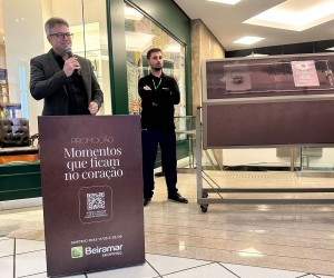 Beiramar Shopping realiza 1o sorteio da campanha ‘Momentos que ficam no coração’