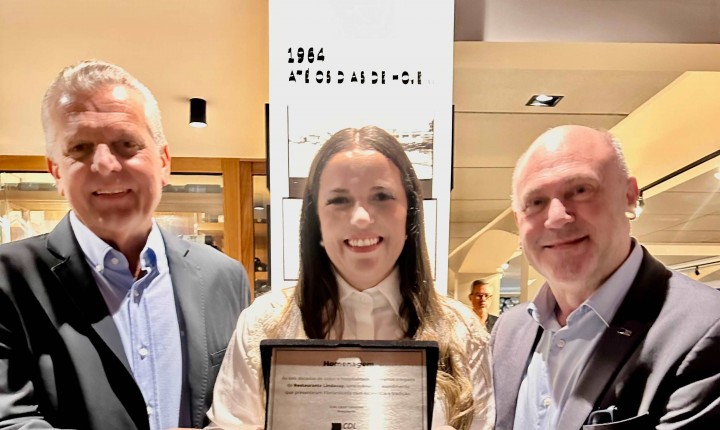 Restaurante Lindacap recebe homenagem da CDL Florianópolis por seus 60 anos