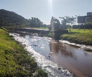 Rios são limpos no norte da ilha