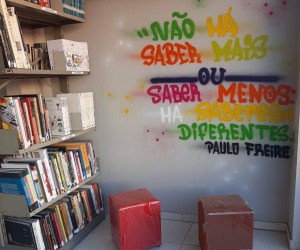 UDESC inaugura nova unidade de biblioteca para pessoas em situação de rua na Capital