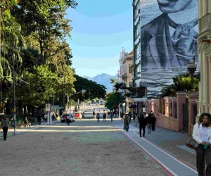 Obra do entrono da Praça XV é entregue hoje