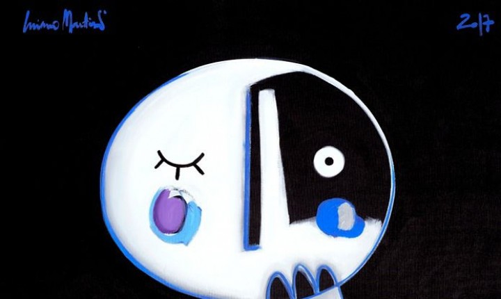 Luciano Martins faz live painting em evento  