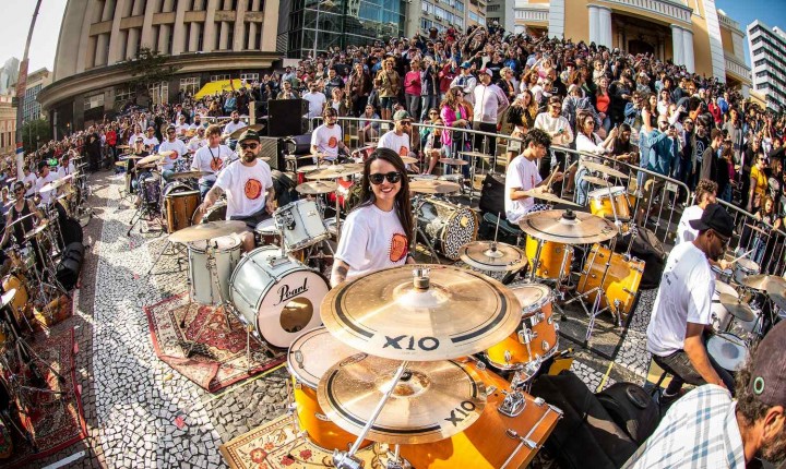 Inscrições abertas para a 11ª edição da Orquestra de Baterias de Florianópolis